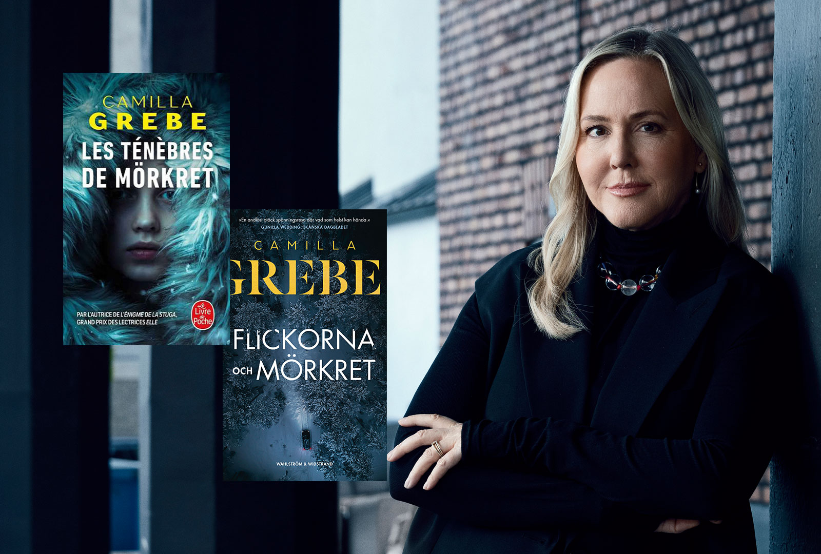 Camilla Grebe prisas åter av franska läsare