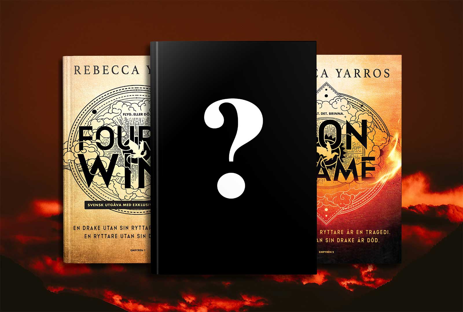 Tredje delen i Rebecca Yarros världssuccéserie om drakryttarna Onyx Storm utkommer 21 januari