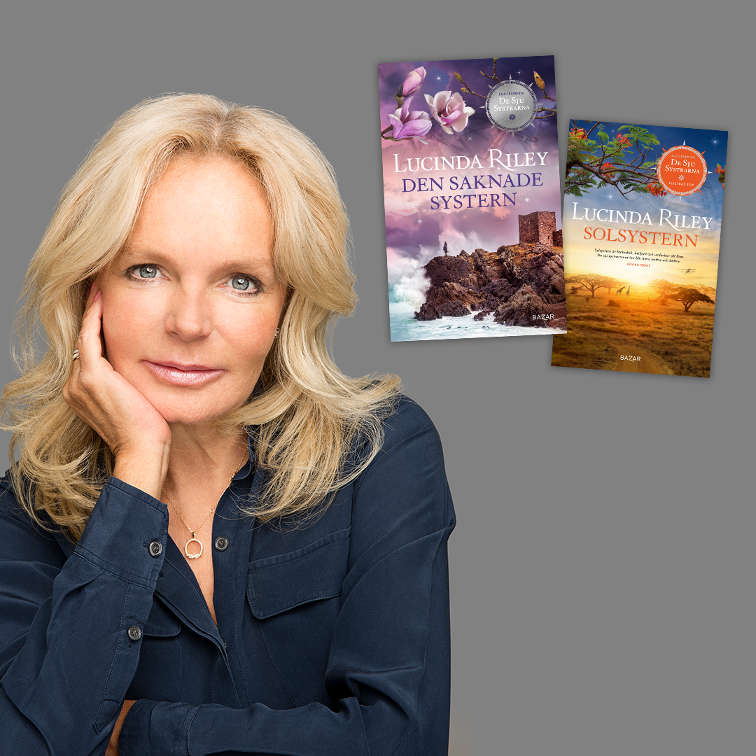 Lucinda Riley toppar listorna över mest sålda böcker i Sverige andra kvartalet