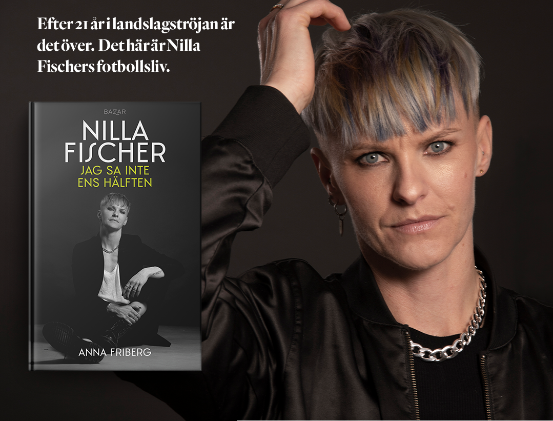 Den 13 juni kommer Nilla Fischers självbiografi