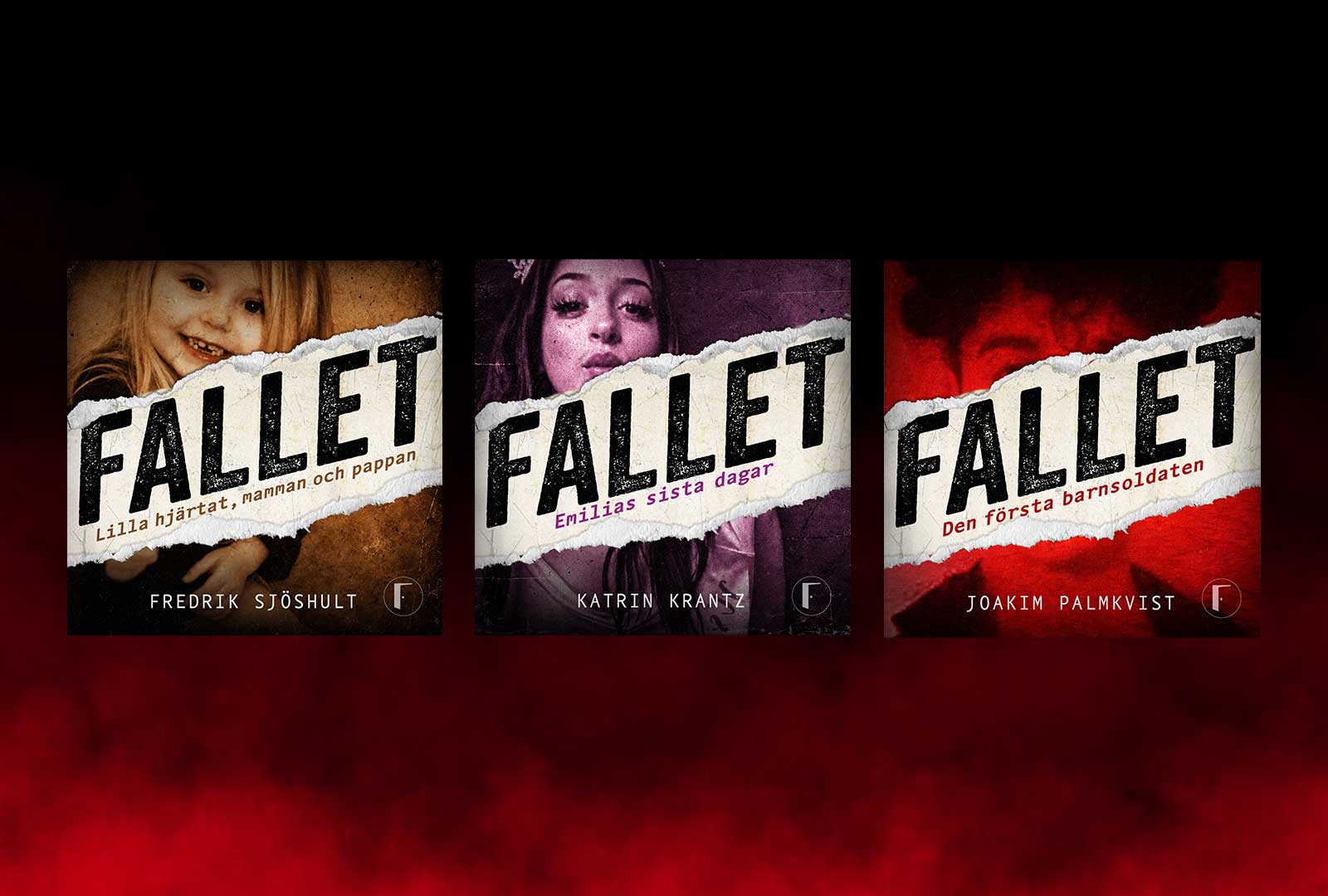 Verklighetens brott i fokus i nya ljudboksserien Fallet