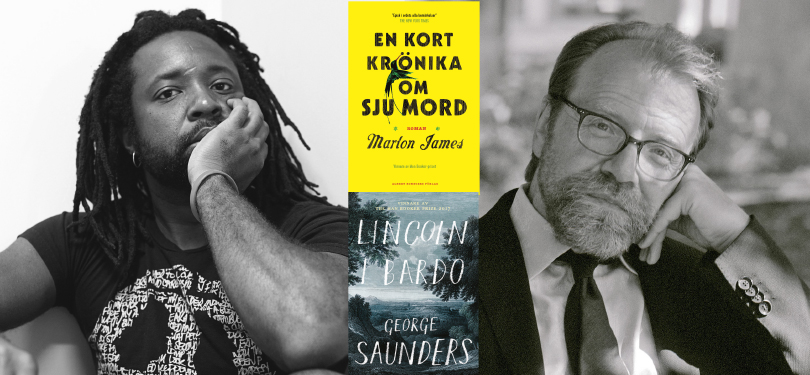 Marlon James och George Saunders prisnominerade