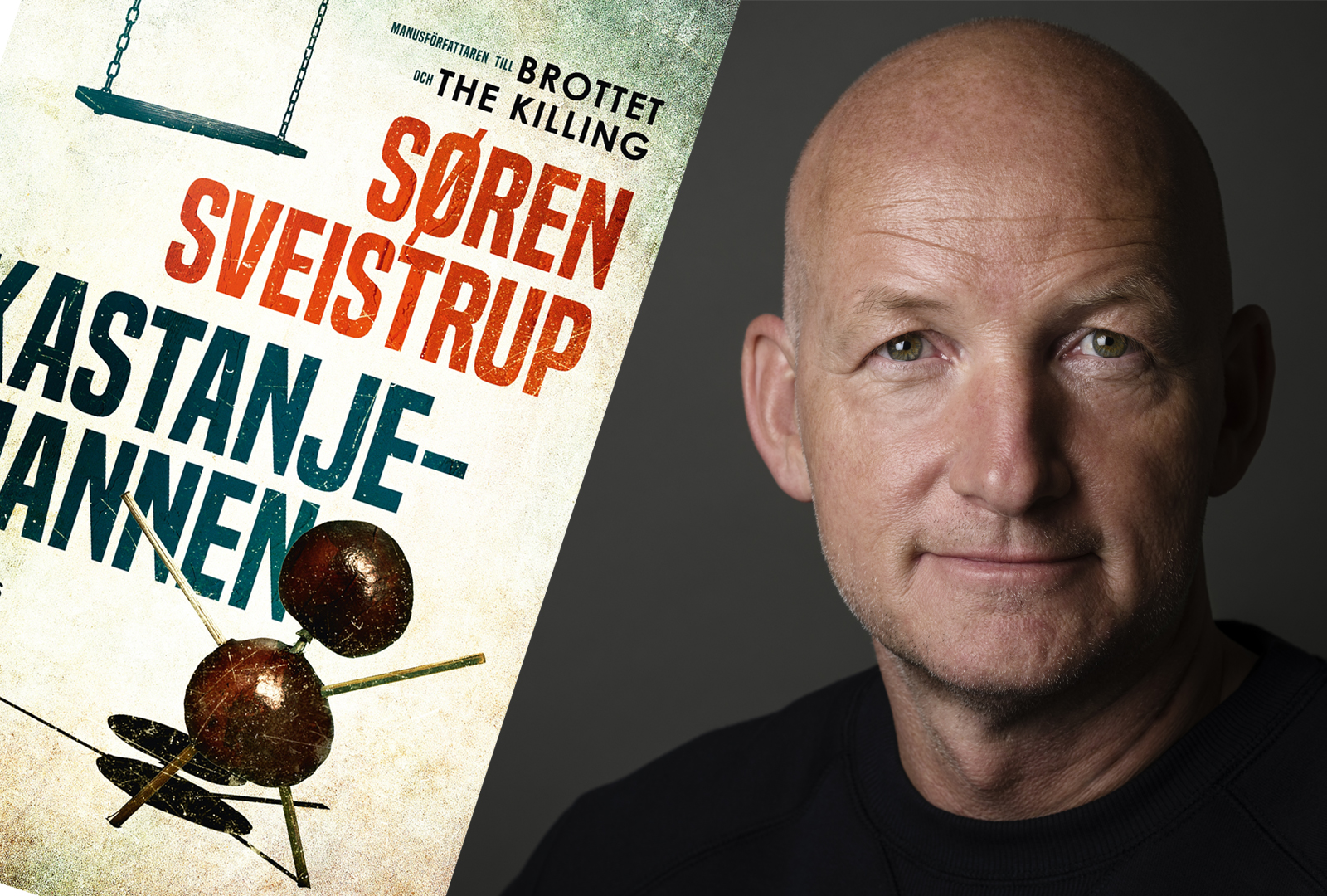 Mannen bakom Brottet romandebuterar