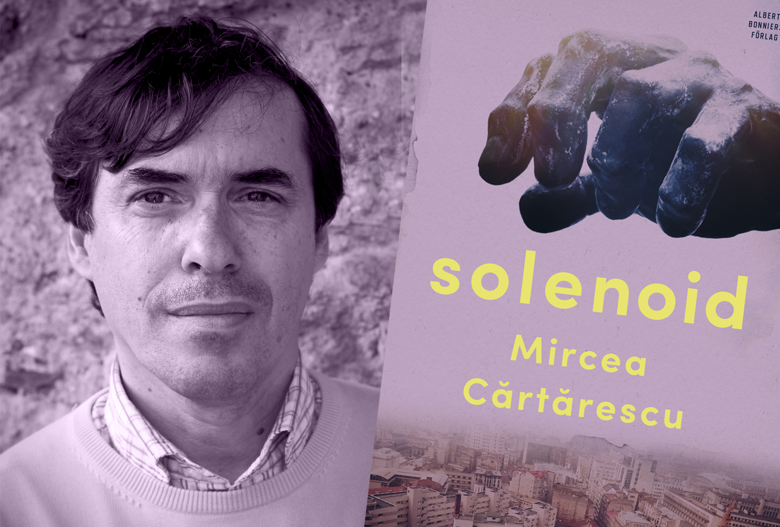 Mircea Cărtărescu på Stockholmsbesök