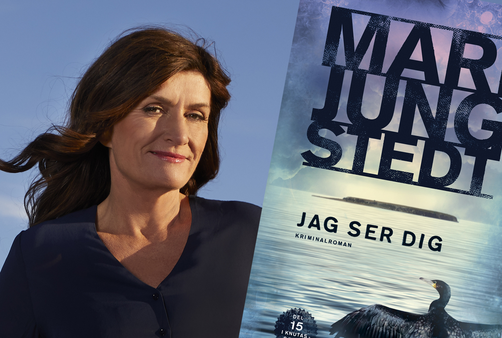 Mari Jungstedt skriver om utsatthet, besatthet och förföljelse i sin nya bok