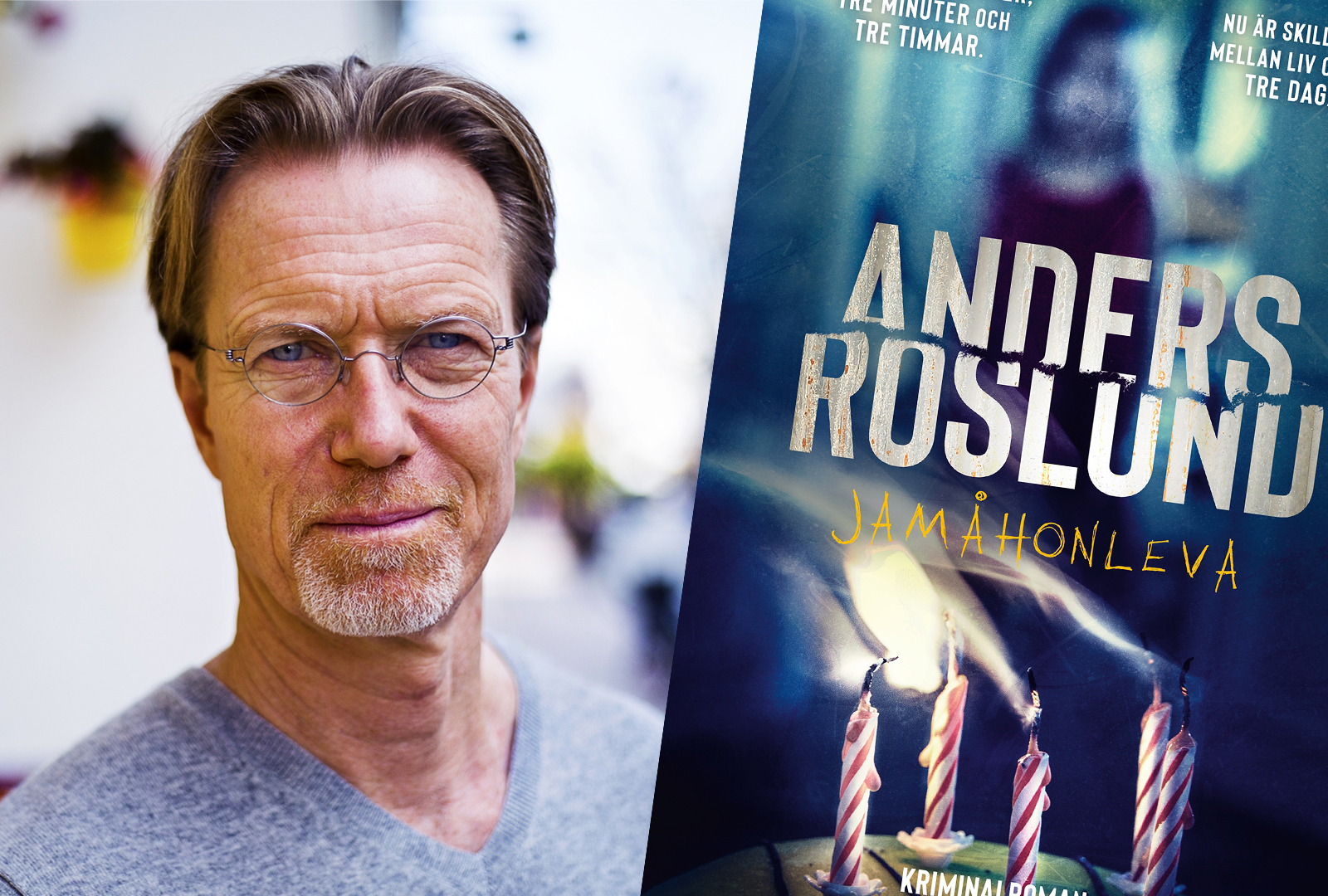 Anders Roslund aktuell med den fjärde Hoffmann och Grens-thrillern