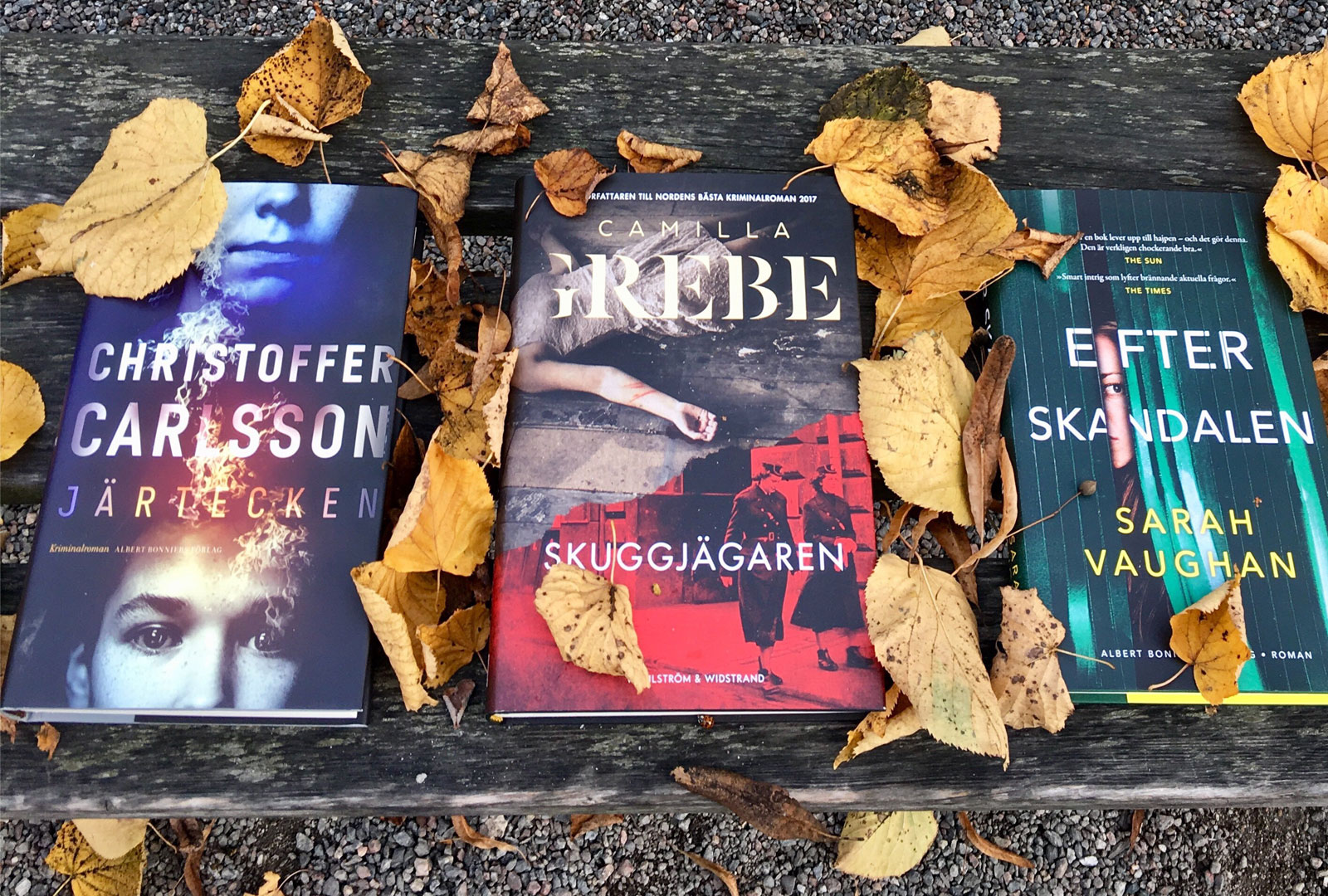 Nominerade till Svenska Deckarakademins pris