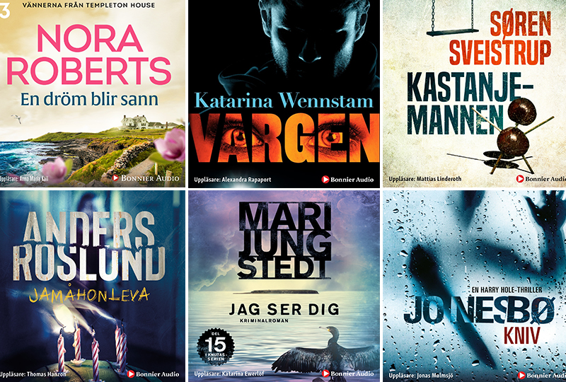 Nominerade till Årets bästa ljudbok 2019