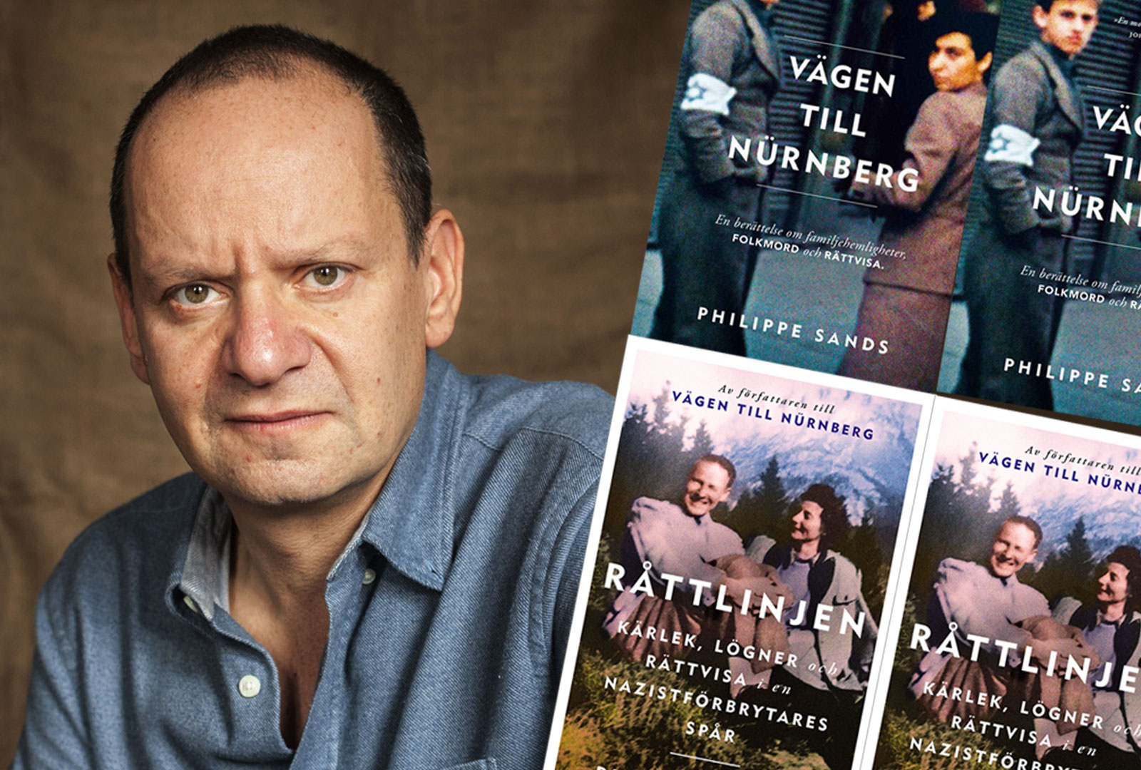 Philippe Sands i ett samtal om sin bok Råttlinjen