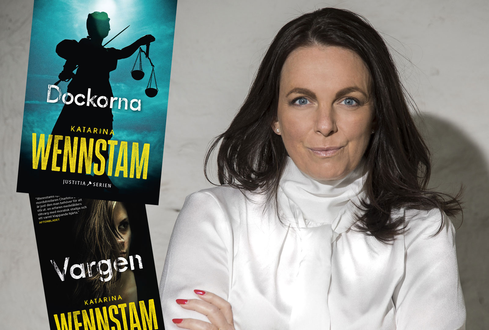 Katarina Wennstam aktuell med tionde romanen i Justitia-serien: Dockorna