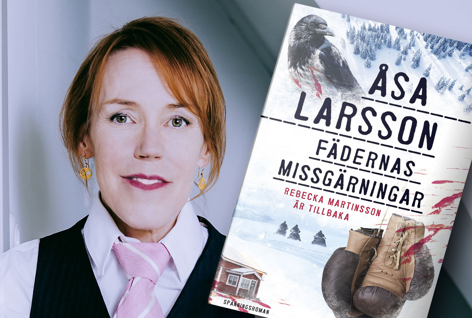 Fädernas missgärningar av Åsa Larsson utsedd till Årets bästa kriminalroman 2021