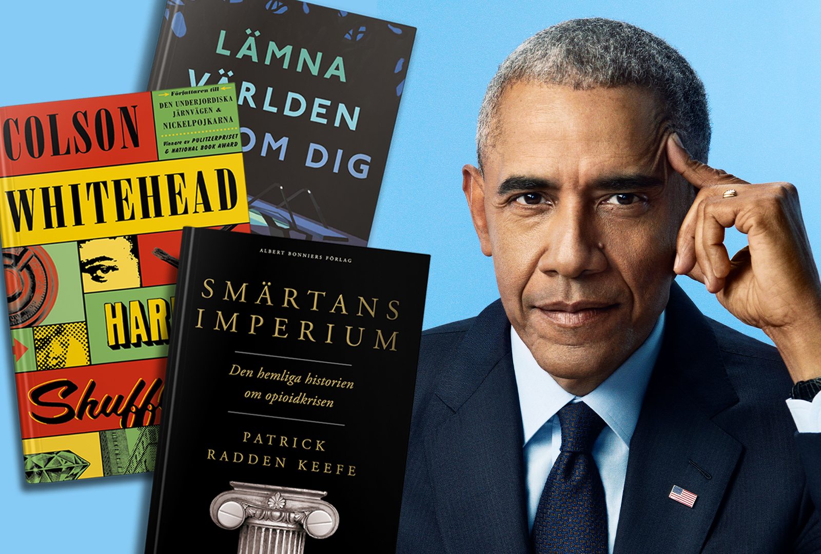 Barack Obama presenterar sina favoritböcker från 2021