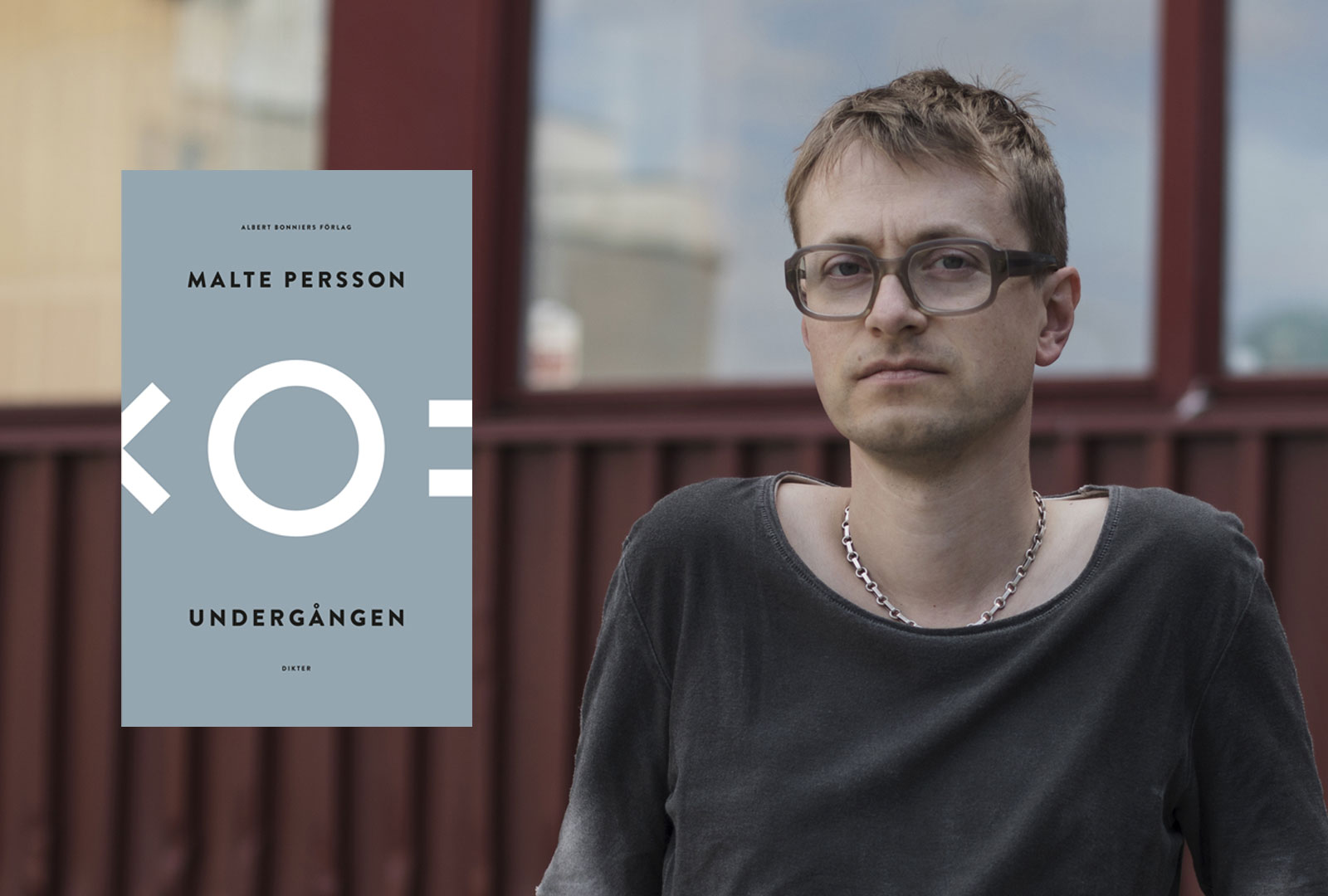 Malte Persson tilldelas Gerard Bonniers Lyrikpris 2022