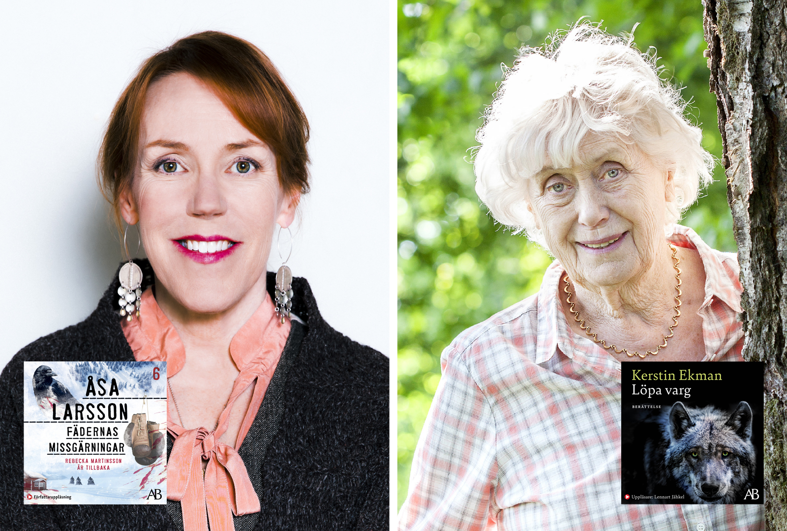 Kerstin Ekman och Åsa Larsson belönas med ljudbokspris