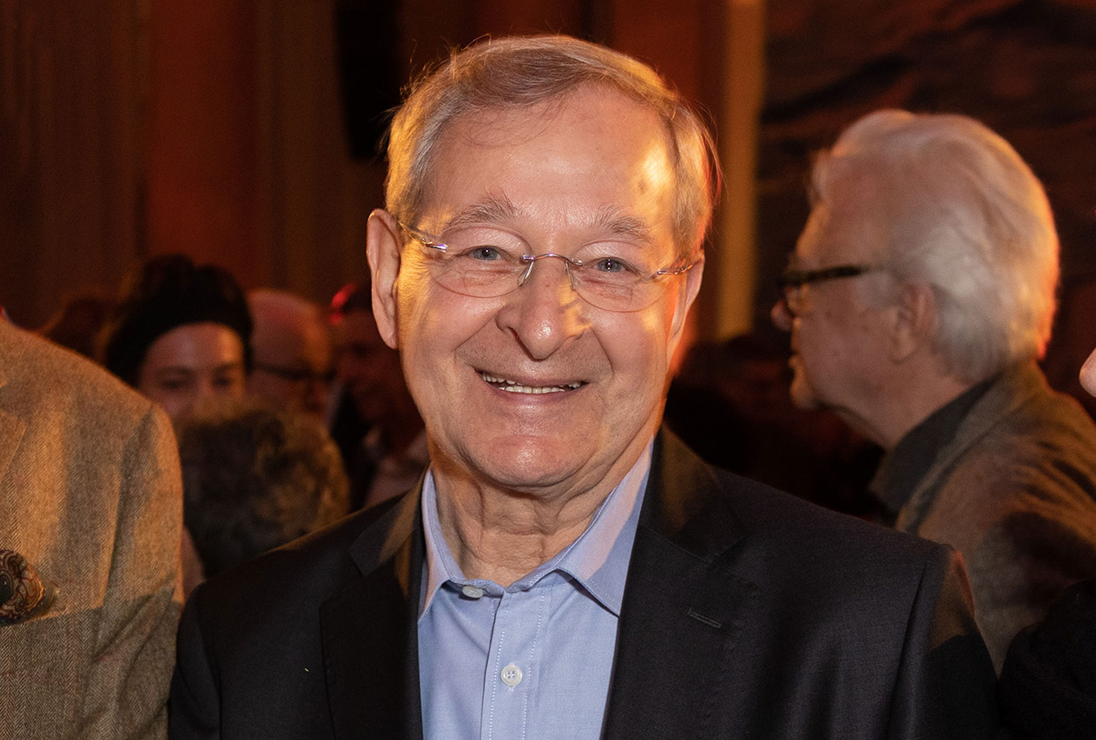 Péter Nádas närvarade vid utdelningen av Berman Literature Prize 2022 i Stockholm