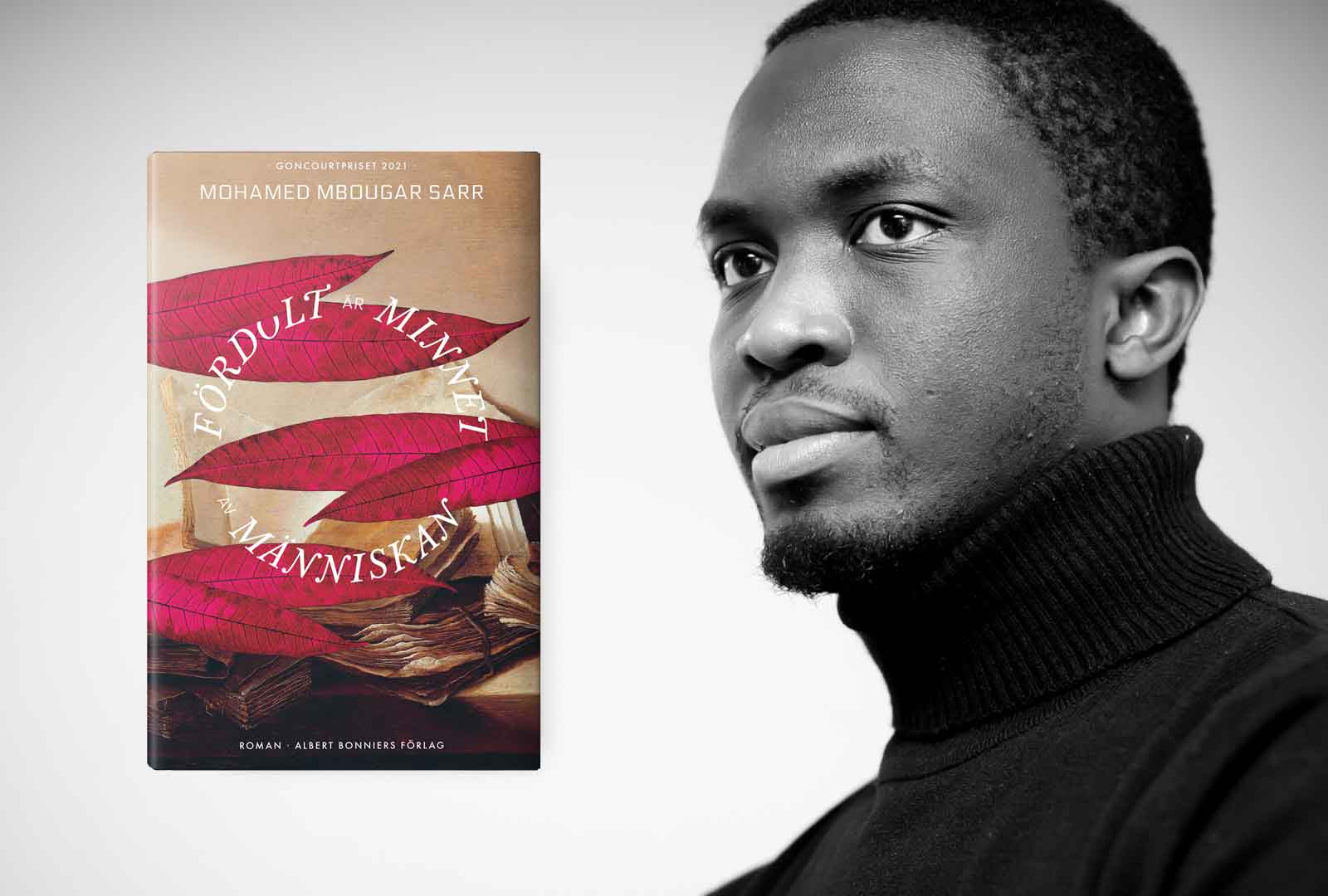 Mohamed Mbougar Sarr besöker Sverige