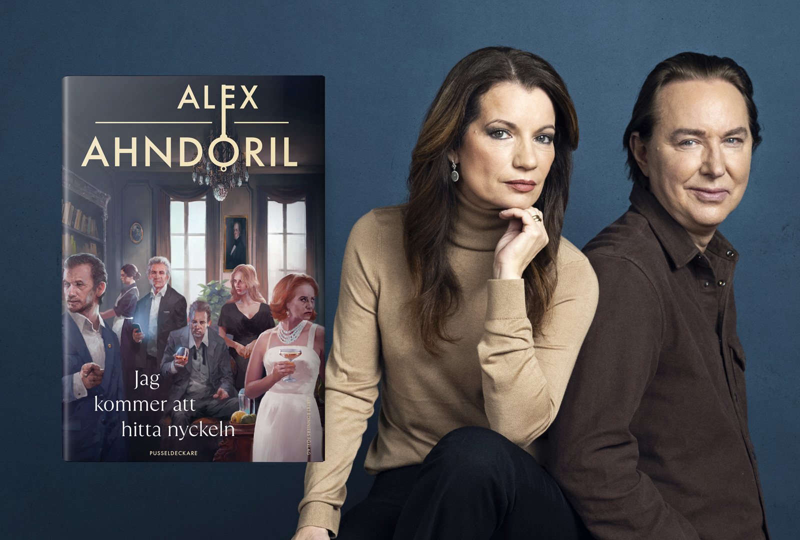 Första delen i en serie pusseldeckare av författarduon bakom Lars Kepler