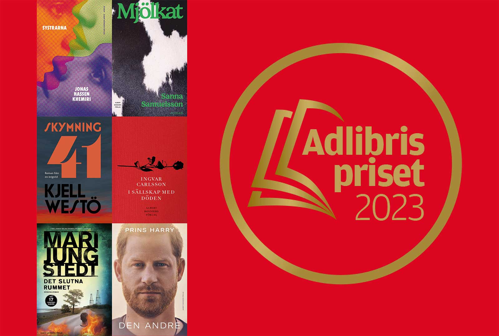 De nomineras till Adlibrispriset 2023 – kan bli årets böcker