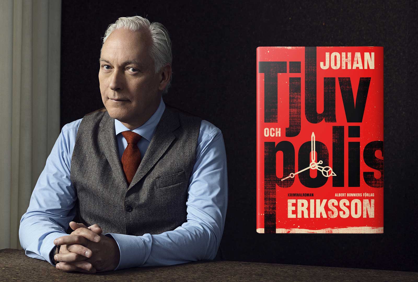 Tjuv och polis av Johan Eriksson nomineras till Årets deckardebut