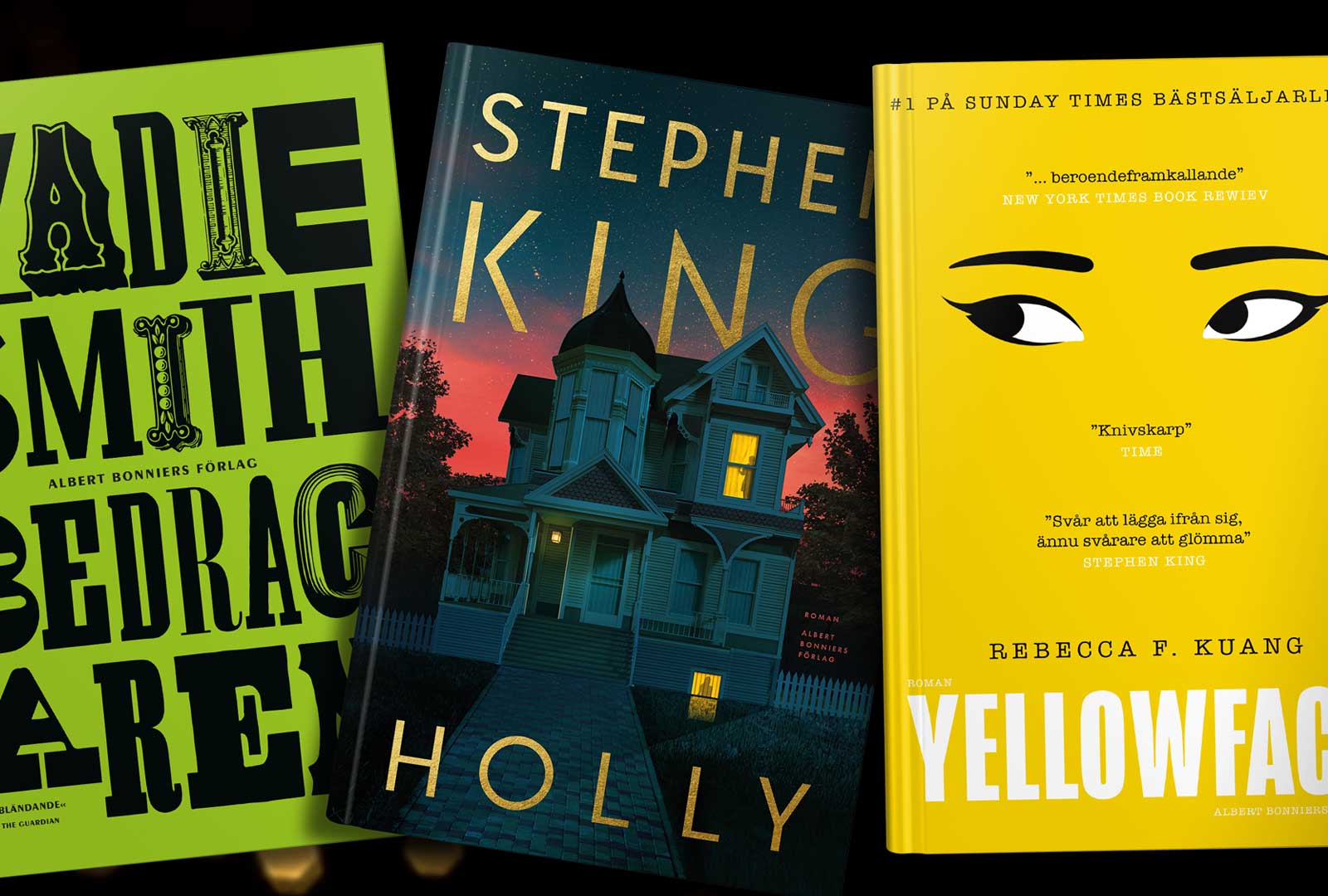 Tre av årets bästa böcker enligt New York Times Book Review