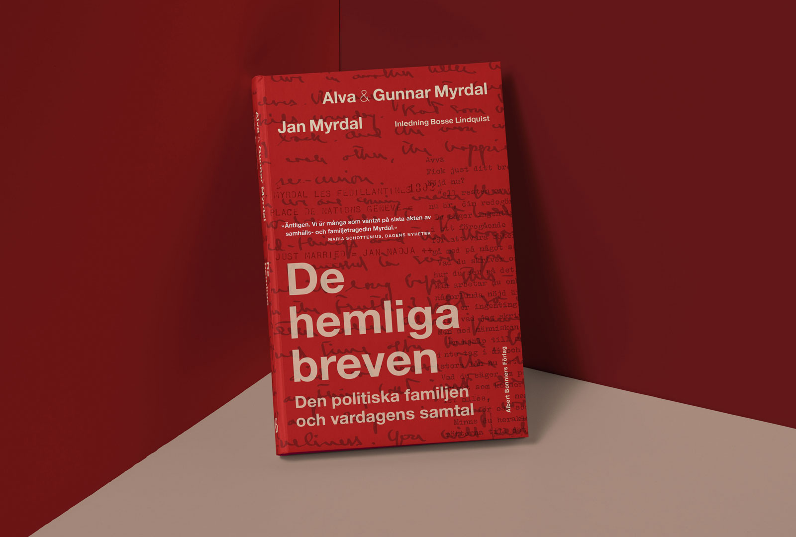 De hemliga breven nomineras till Årets bok om svensk historia 2023