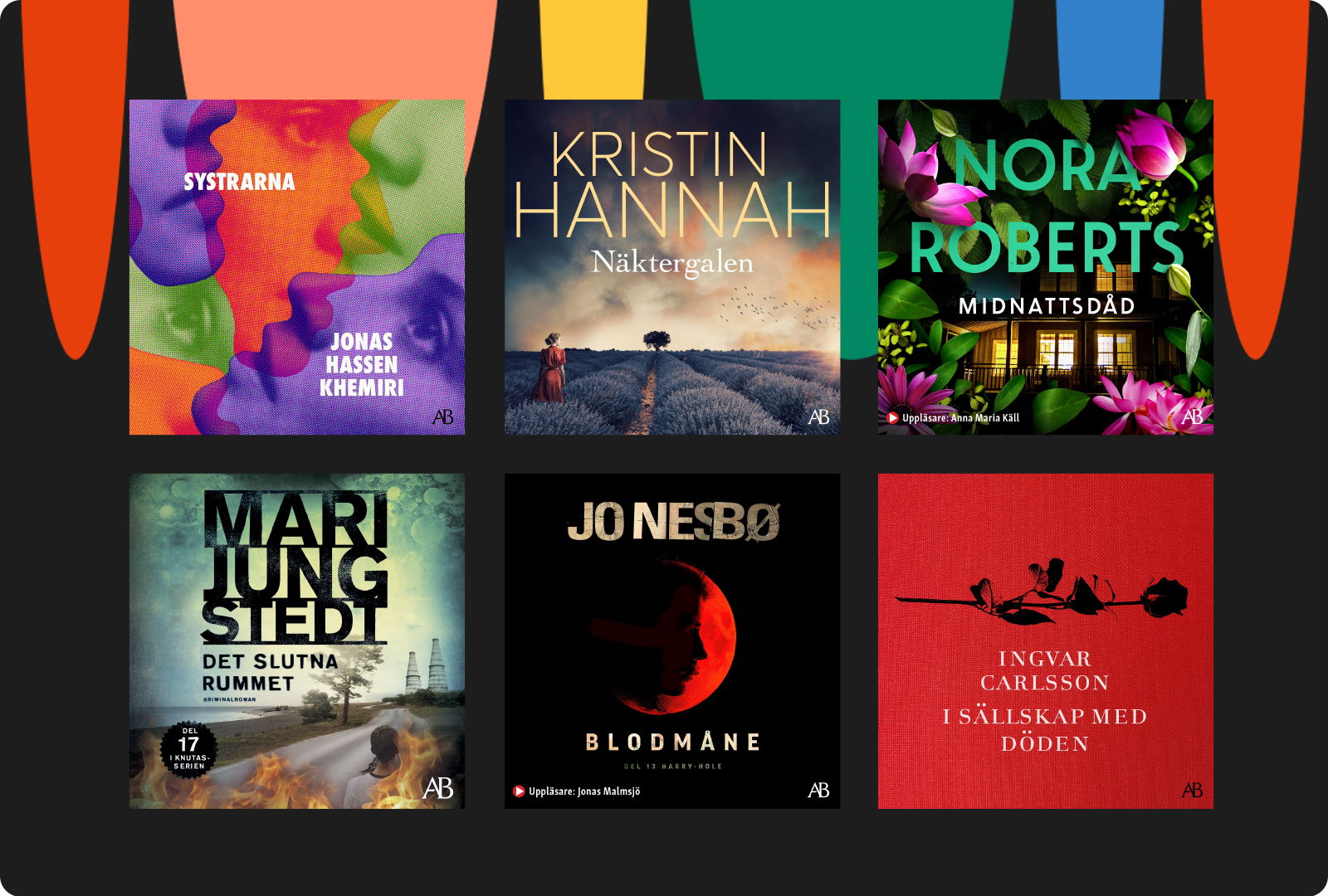 De nominerade till Storytel Awards 2024 är ...