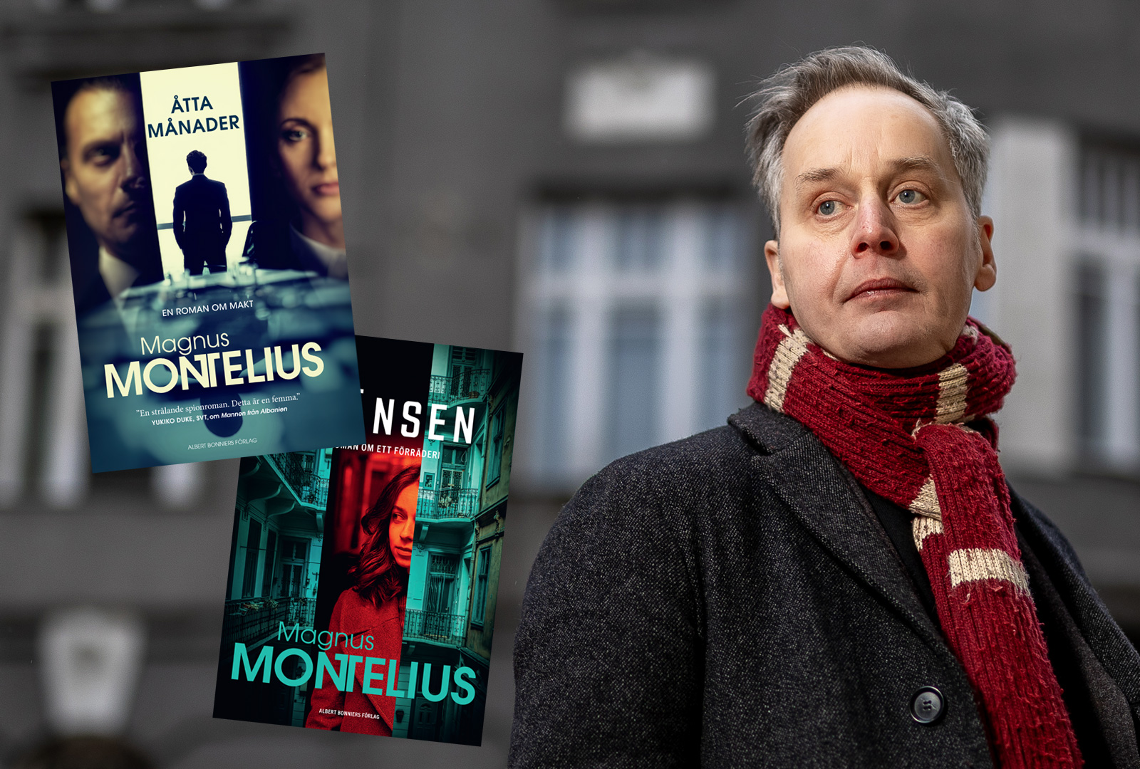 Spänningsromanen Åtta månader av Magnus Montelius blir tv-serie