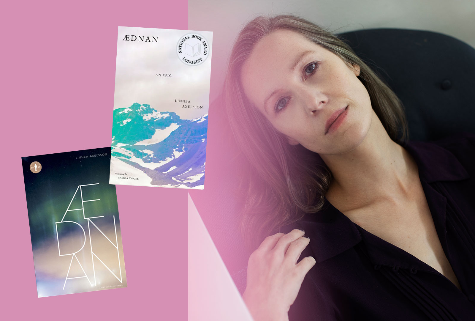 Linnea Axelssons Aednan nomineras till National Book Awards 2024 för översatt litteratur