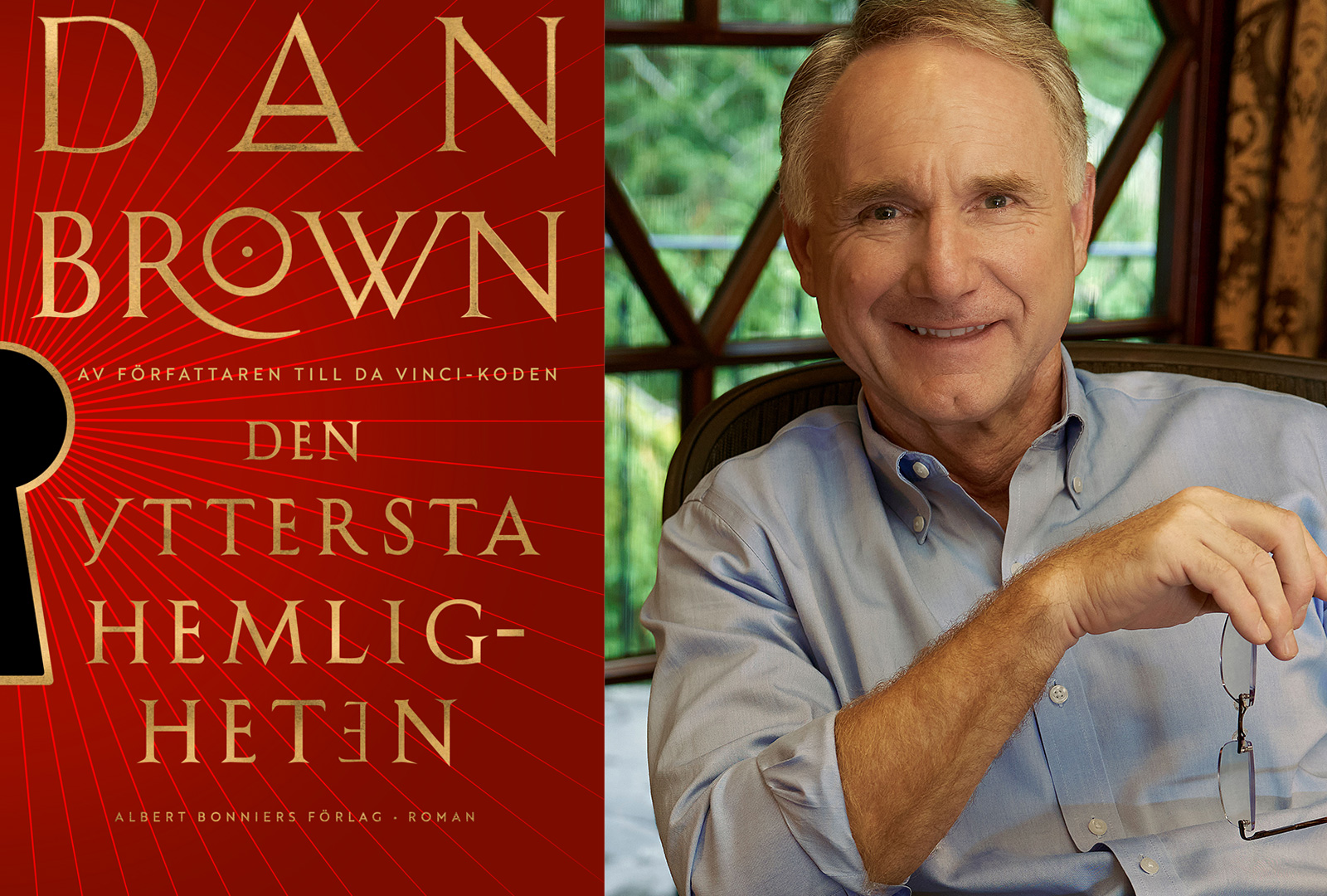 Albert Bonniers Förlag ger ut Dan Browns nya roman Den yttersta hemligheten