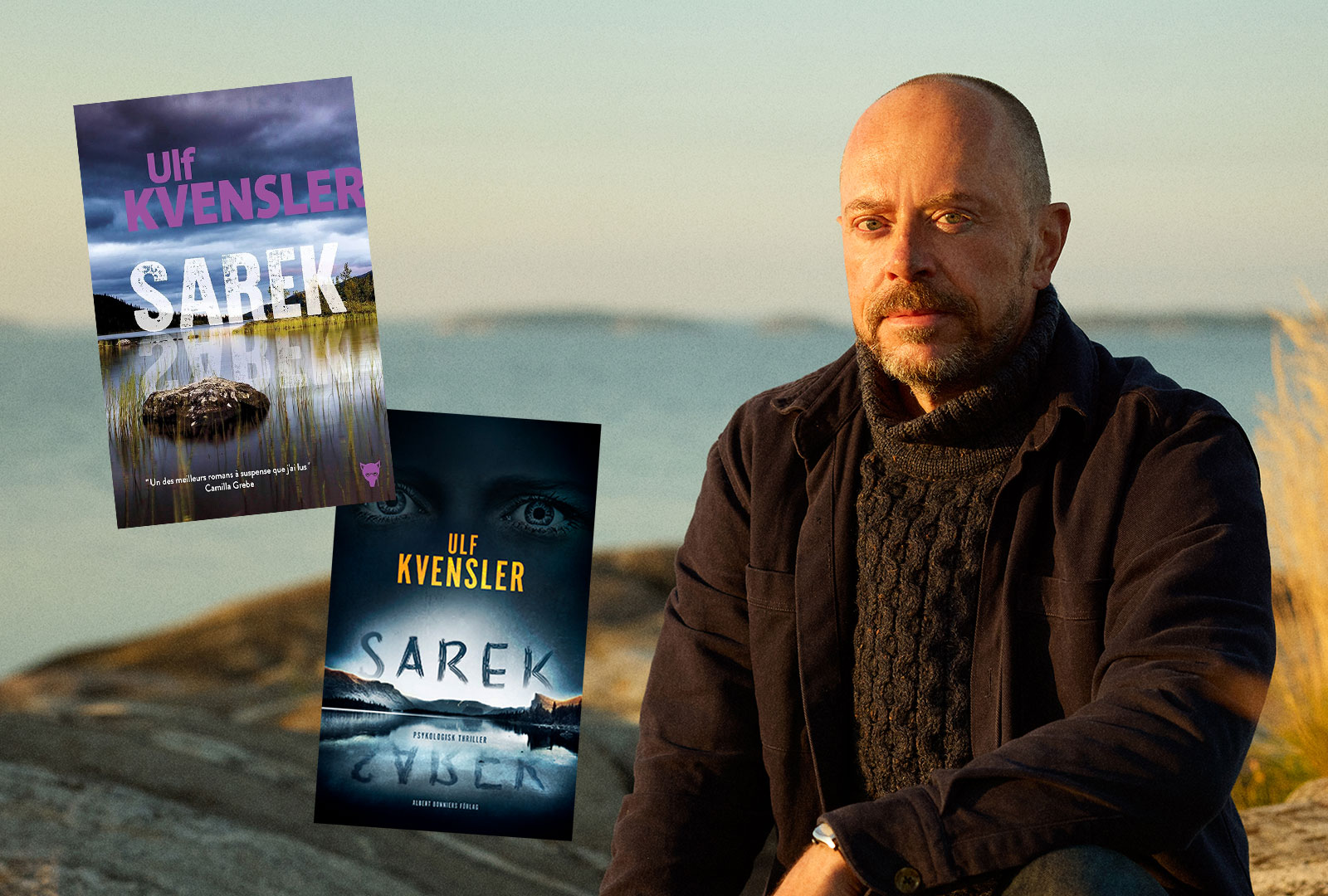 Ulf Kvensler prisas av de franska läsarna och återförsäljarna