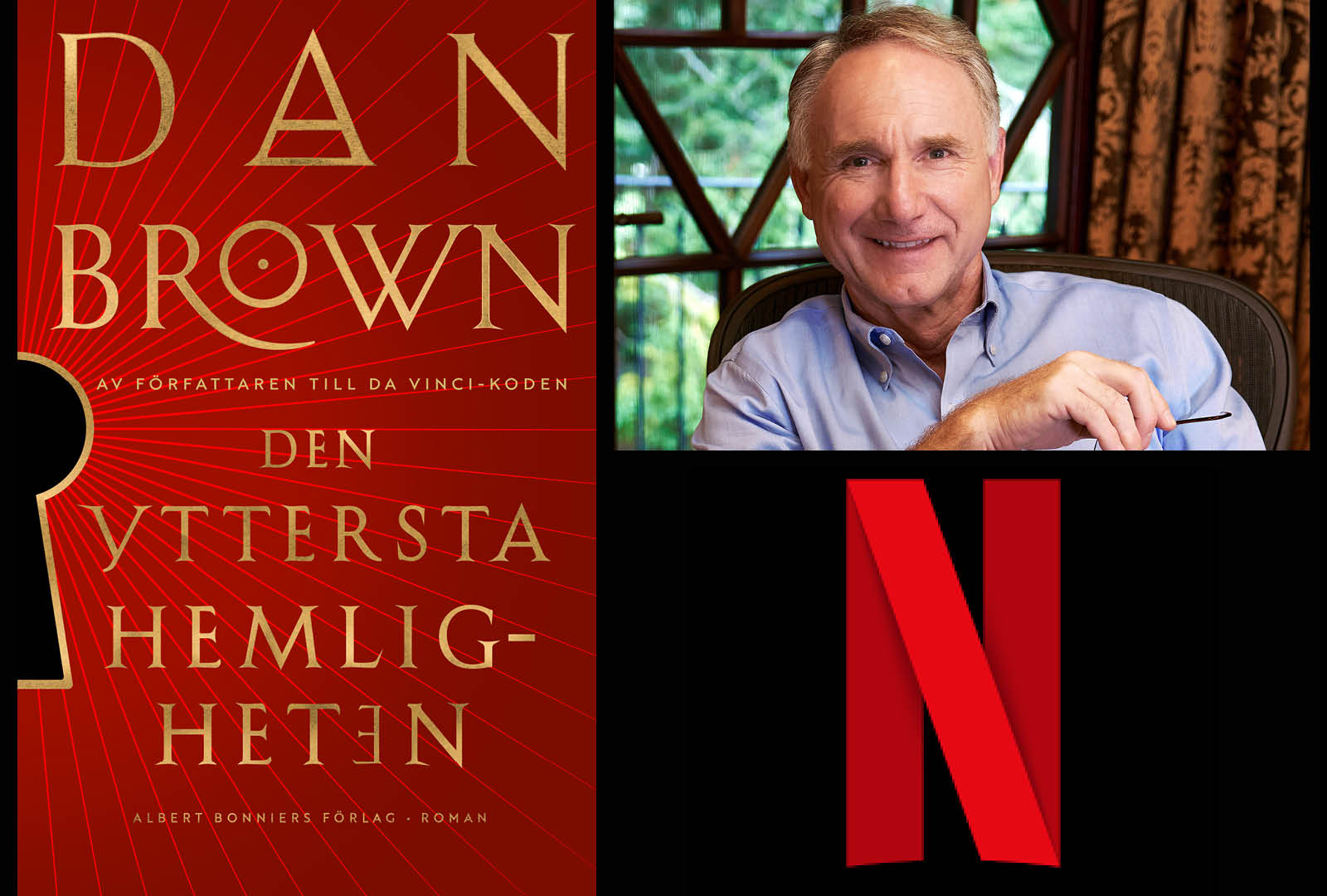 Netflix gör tv-serie av Dan Browns nya roman Den yttersta hemligheten