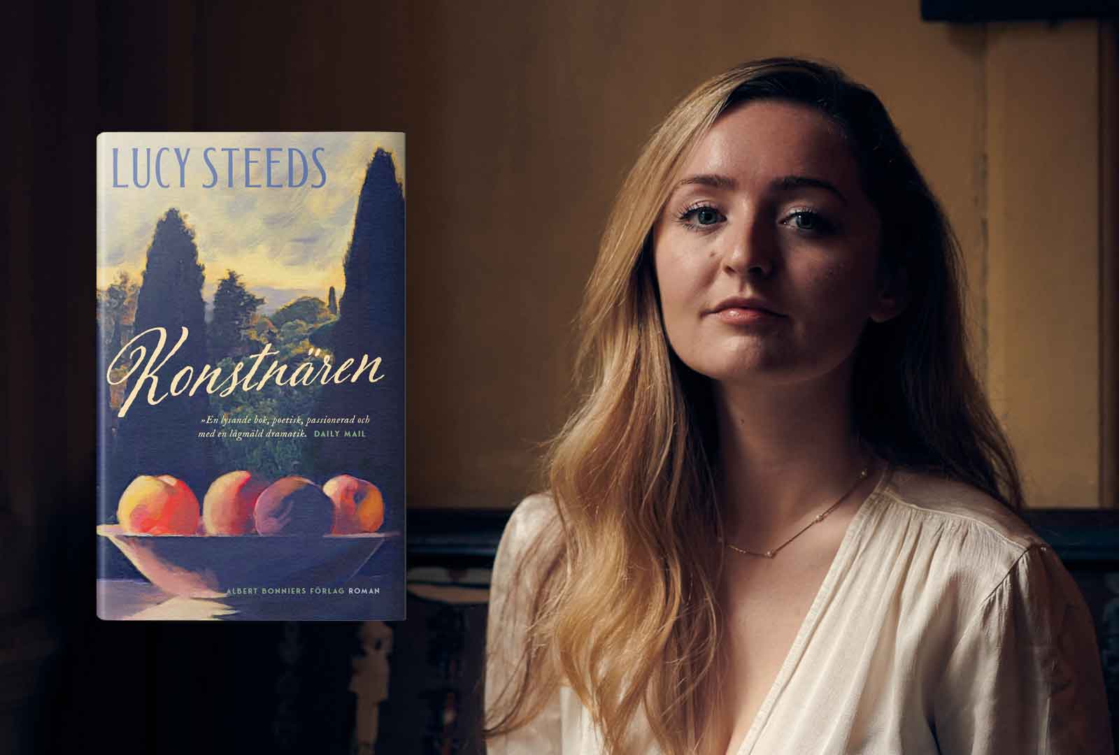 Lucy Steeds: "Jag älskar katastrofala middagar i litteraturen"