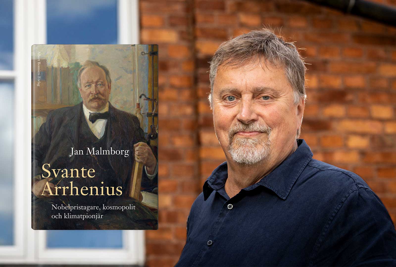 Jan Malmborg prisas av Kungl. Vetenskapsakademien för bok om Svante Arrhenius