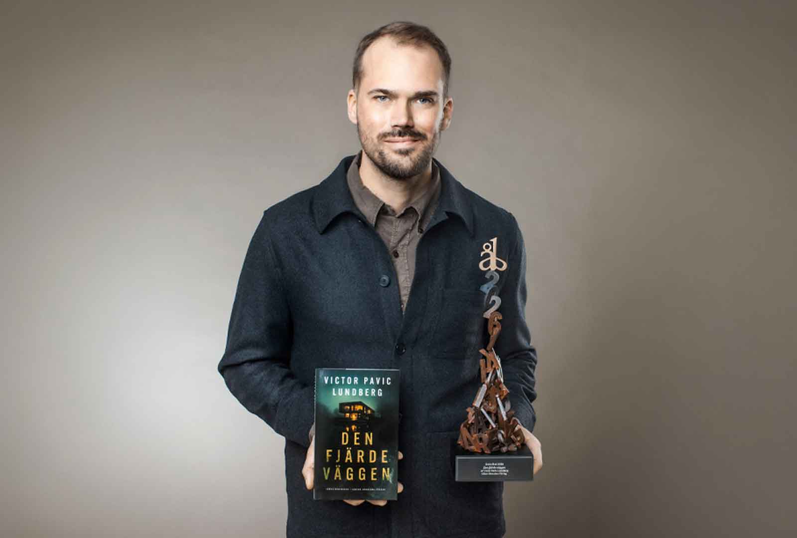 Victor Pavic Lundberg tilldelas Årets Bok 2026