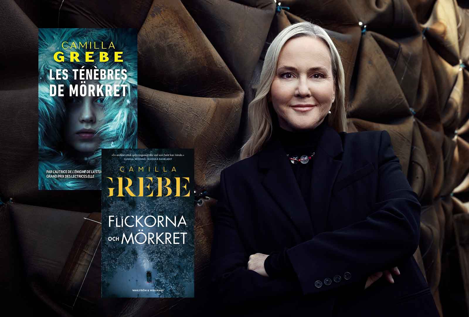 Camilla Grebe prisas av franska läsare för Flickorna och Mörkret
