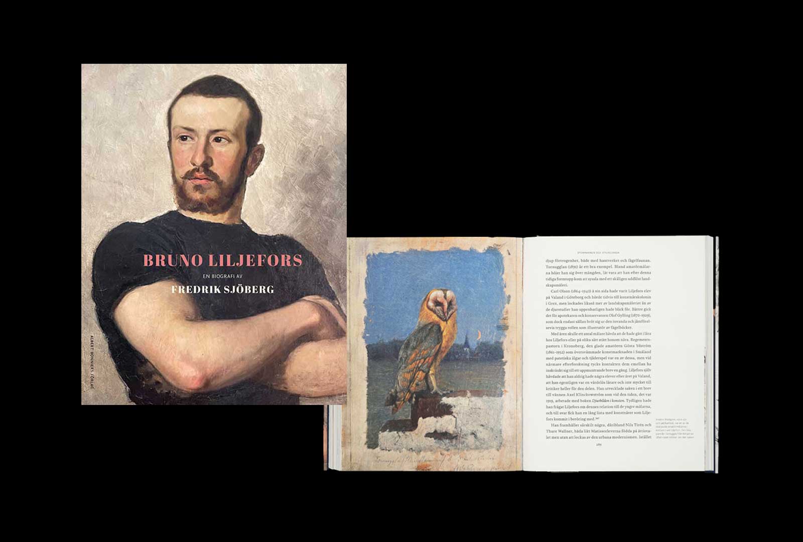 Svensk Bokkonst prisar Bruno Liljefors. En biografi