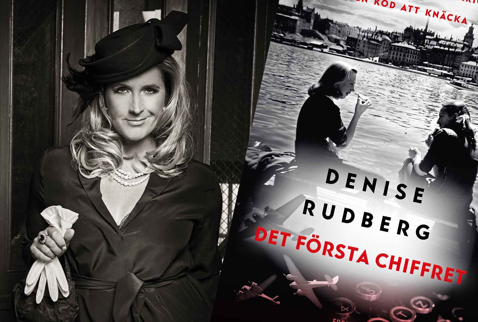 Denise Rudberg skriver om kvinnor som knäcker koden