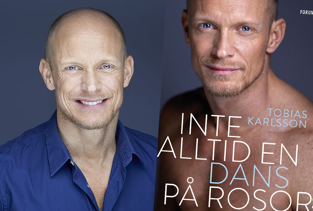 Tobias Karlsson i ny bok om livet som inte alltid är en dans på rosor