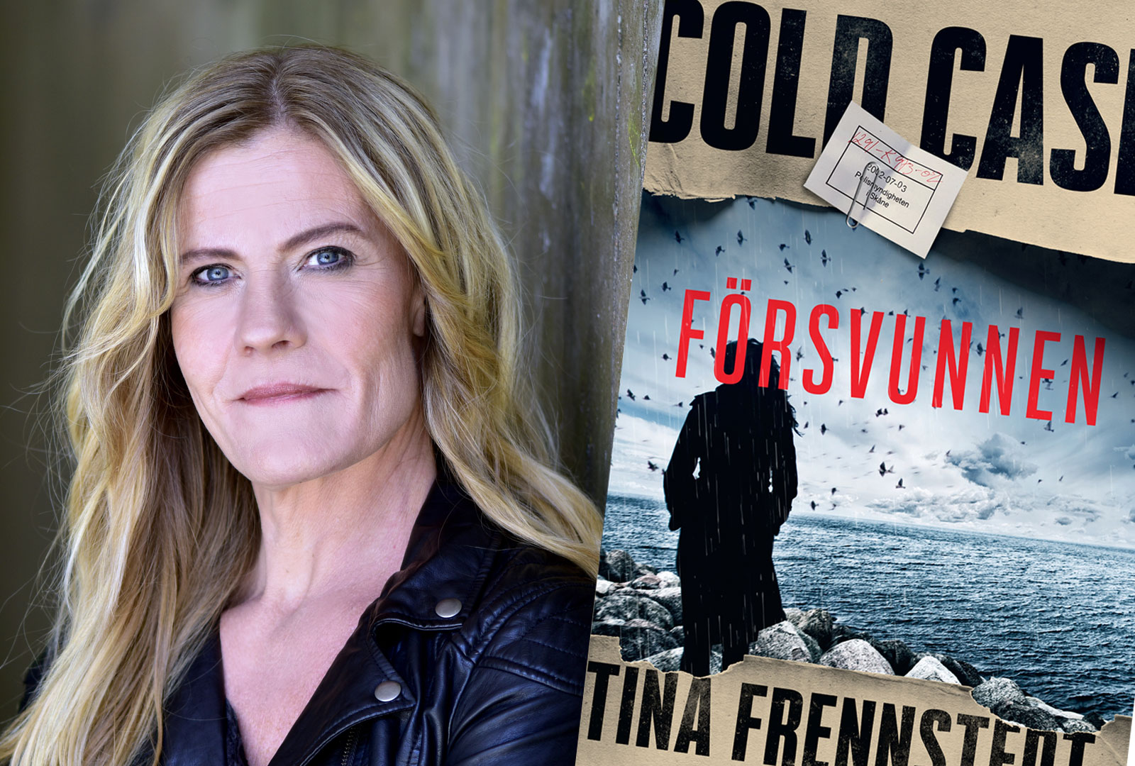Tina Frennstedt tilldelas Årets deckardebut Crimetime Award 2019