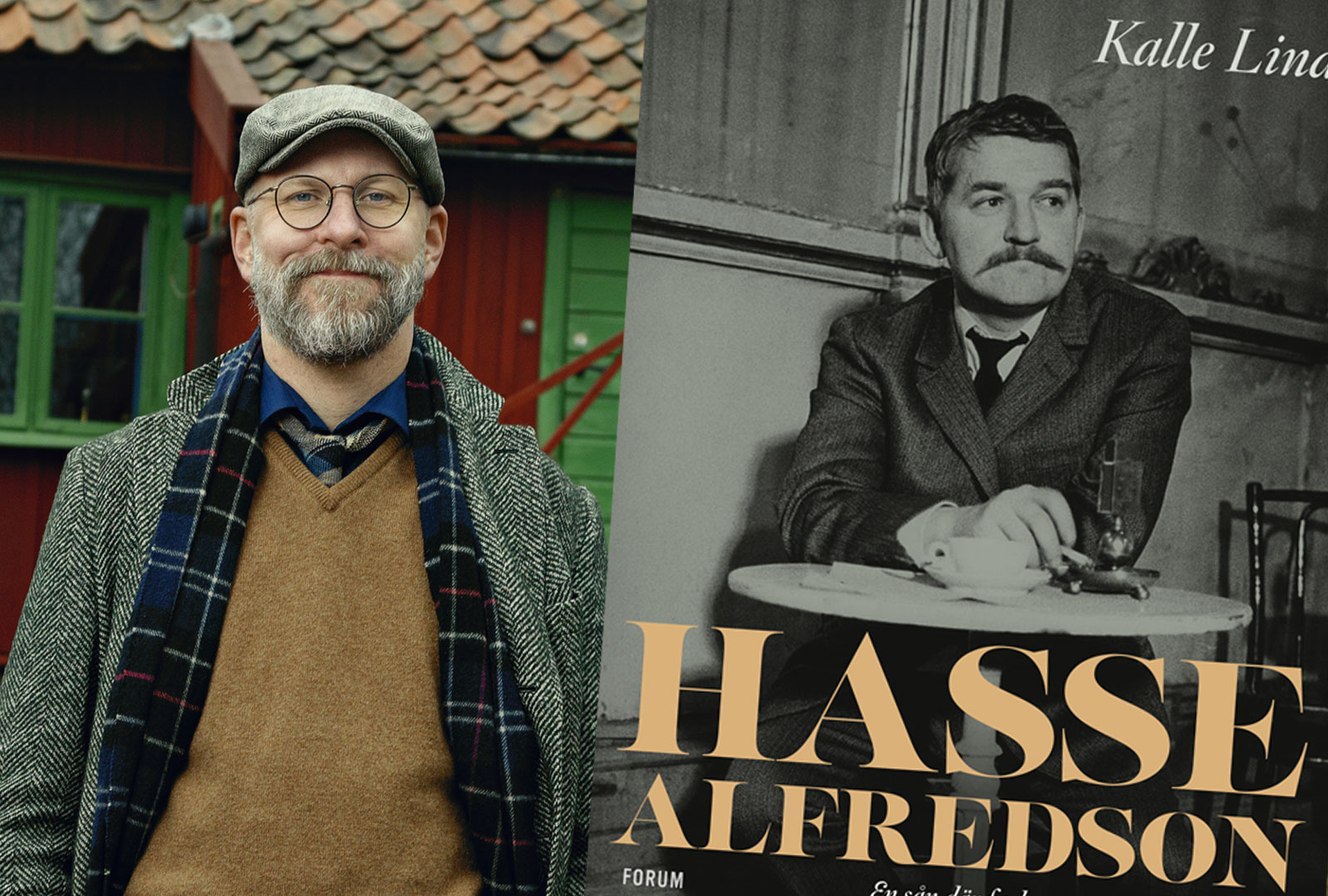 Kalle Lind aktuell med den allra första Hasse Alfredson-biografin