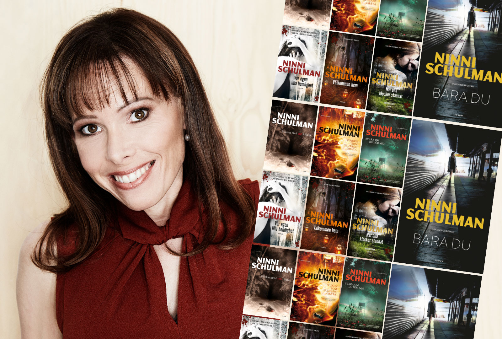 Ninni Schulmans böcker har sålt i 1 miljon exemplar