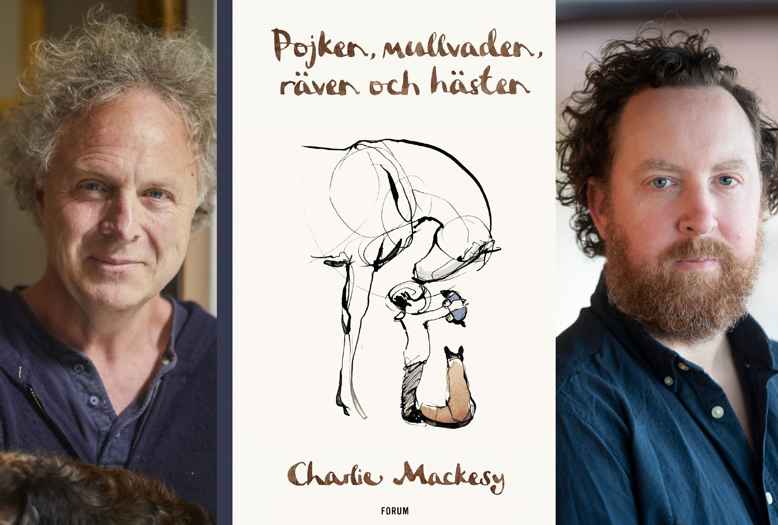 Uje Brandelius översätter världssuccé: Pojken, mullvaden, räven och hästen