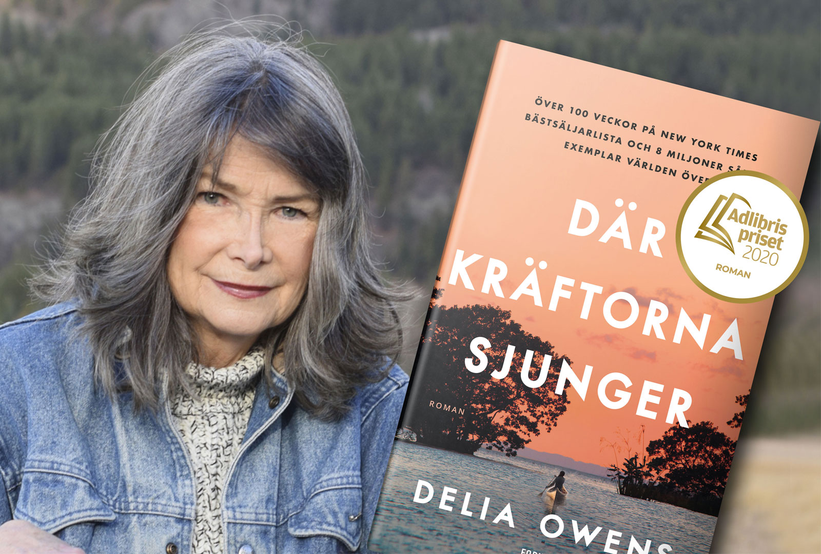 Där kräftorna sjunger tilldelas Adlibrispriset Årets roman 2020