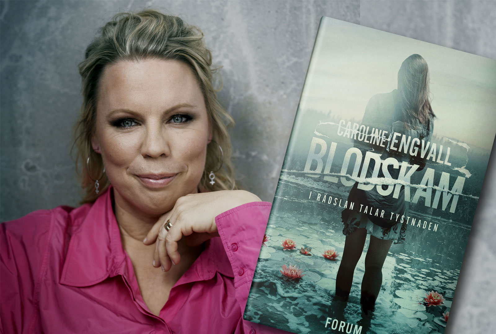 Caroline Engvall – nytt stort författarskap på Forum