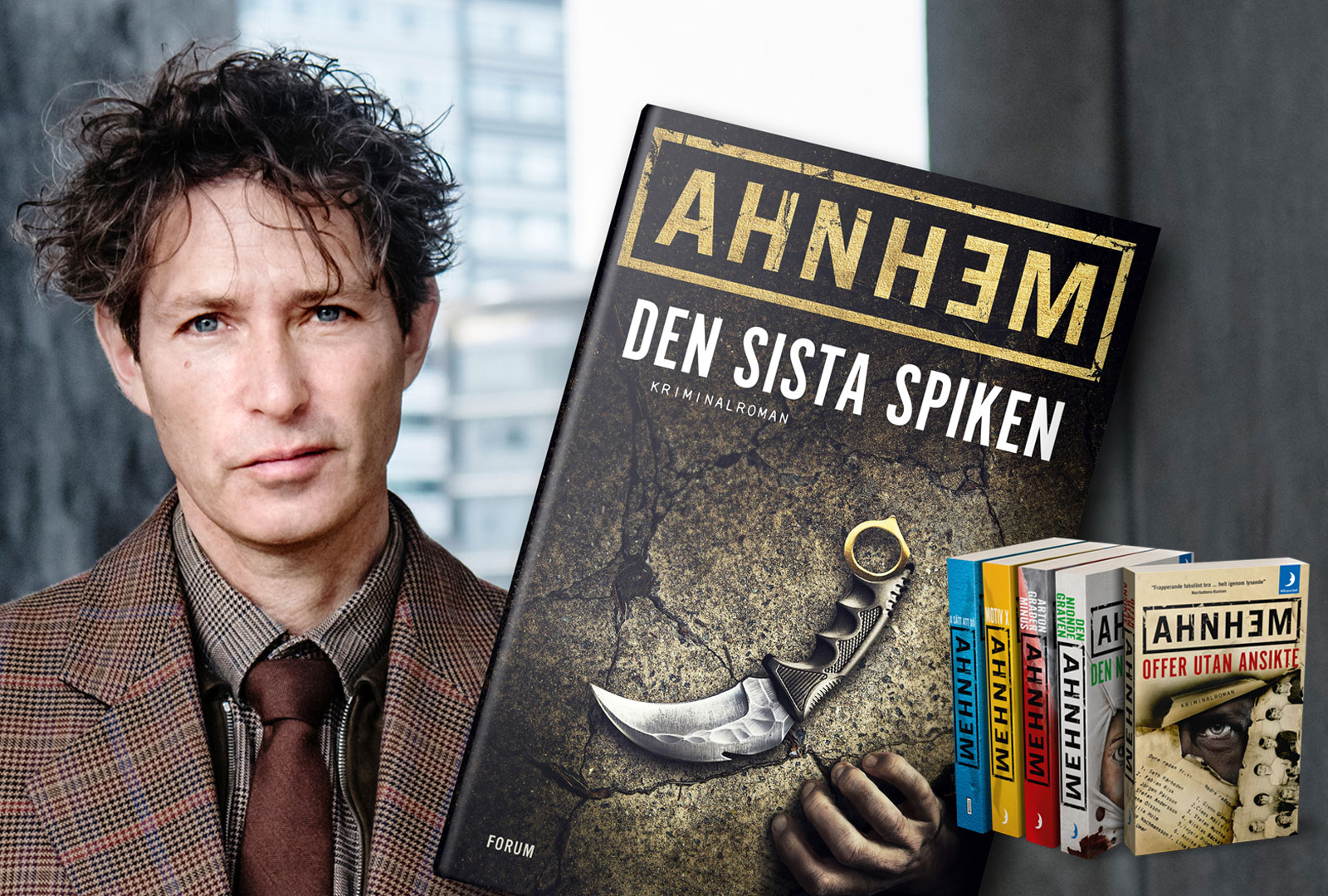 Stefan Ahnhem avslutar succésviten om Fabian Risk