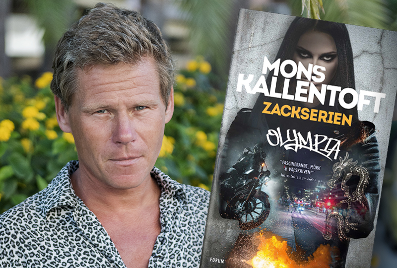 Mons Kallentoft aktuell med första egna boken i Zack-serien
