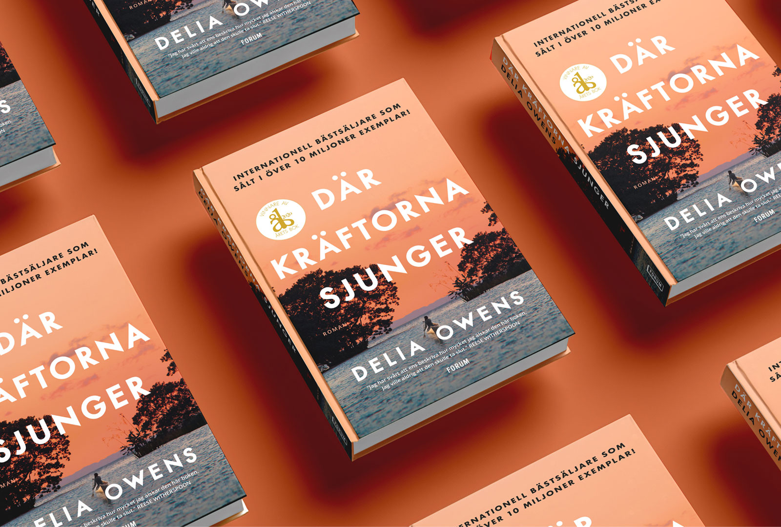 Där kräftorna sjunger utsedd till "Årets bladvändare" av British Book Awards