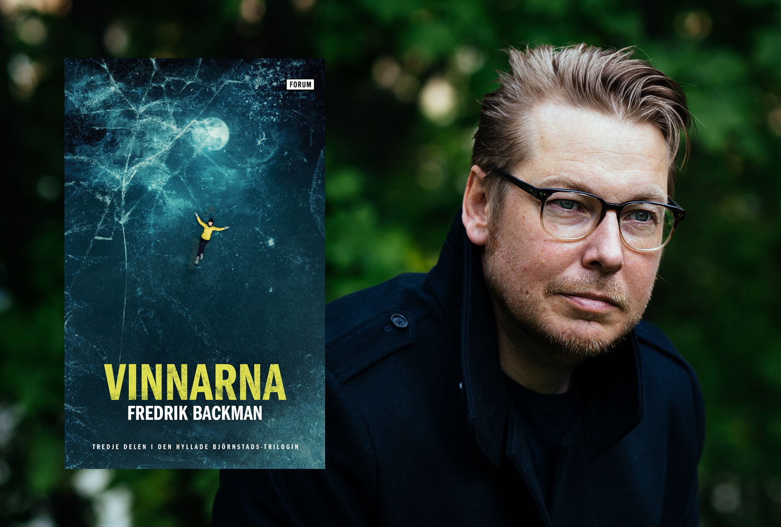 Fredrik Backman avslutar sin hyllade serie om Björnstad med boken Vinnarna