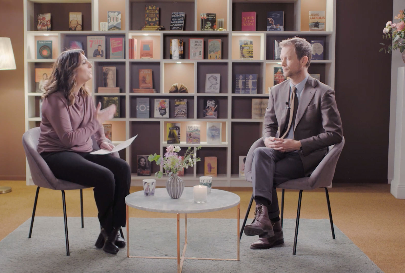 Soraya Levasani intervjuar Niklas Natt och Dag