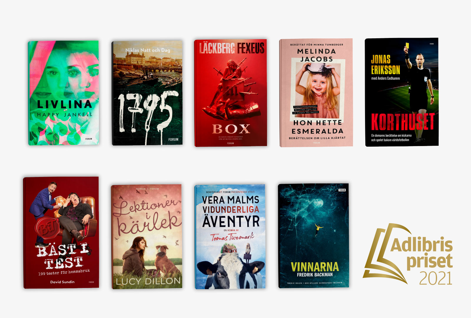 Nominerade till Adlibrispriset 2021